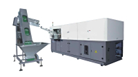 Small capacity series automatic bottle blowing machine